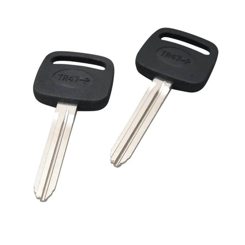 TR47 P Truck Key Blanks 5 Pack With Plastic Head Universal Fit For Semi Rigs And Heavy Duty Vehicles Replacement Keys