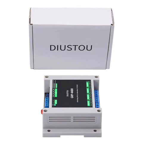Optocoupler Isolated GPIO Relay Module, 4 Channel, Dual Mode High And Low Level Trigger, 3-24V High Or 0-1.5V Low, in packaging