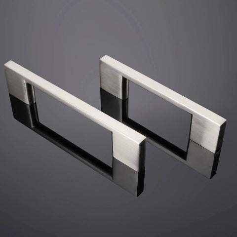 10 Pack 5 Inch Brushed Satin Nickel Cabinet Pulls Zinc Alloy Drawer Handles Solid Hardware For Cabinets and Furniture