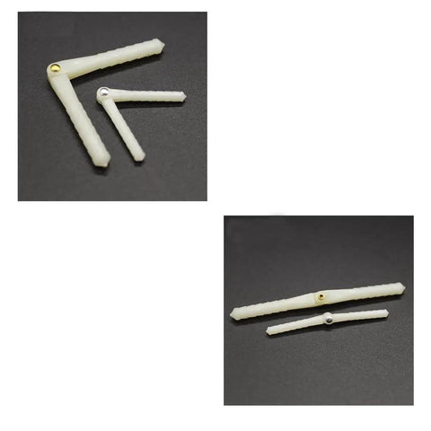 10Pcs RC Airplane Plastic Pin Hinges for RC Planes And Helicopters DIY Model Wing Parts 2.5x43mm 4.5x67mm two sizes