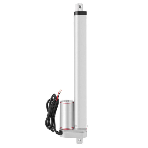 Heavy Duty 750N 24V Linear Actuator With Built In Stroke Switch 300mm Stroke Quiet Permanent Magnet DC Motor vertical view