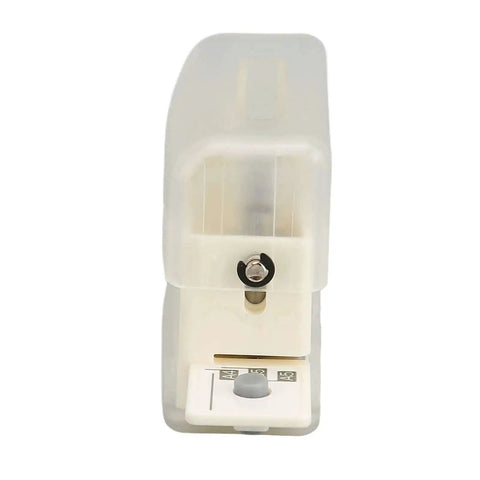 Front view of Heavy Duty Do It All 6 Hole Paper Puncher Portable Adjustable Metal Hole Punch With Chip Tray And Positioning Pillar