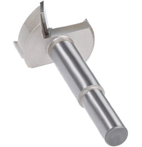 40mm Forstner Auger Drill Bit for Precision Woodworking and Plywood Holes, Flat Wing Cutting, Clean Edges, Carbide Tip, Round Shank, Easy Hole Punching for Hinges, Cabinets, CNC Projects, and Hinge Installations, CNC Ready By Meichoon