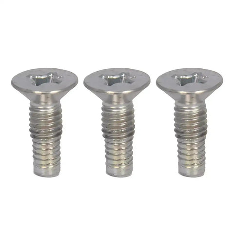 3Pcs Door Latch Lock Motor Actuator Mounting Screws Flat Head M6x18.5mm Fits Honda Accord Acura DIY replacement hardware