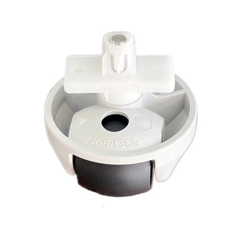 Front Omni Wheel Replacement for Roborock Q Revo S8 Pro Ultra and S8 MaxV Ultra vacuums, gray caster assembly with 360-degree spin.