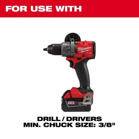 Milwaukee M18 cordless drill suitable for use with Bi Metal Hole Saw 2 Inch For Faster Cutting With ICE Hardened Teeth.