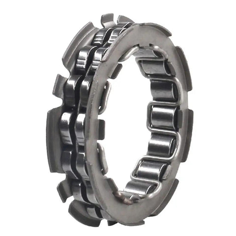 Side view of Starter Clutch One Way Bearing For Kymco ATV MXU 250 MXU 300 Maxxer 300 Dink 250 Heavy Duty Stainless Steel 16 Piece Replacement Durable High Quality Performance