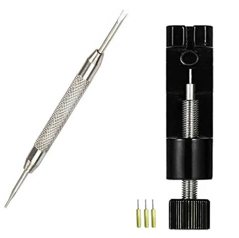 Watch Band Link Removal Kit For Metal And Stainless Steel Bands Pro Grade Tool Free Sizing Pin Remover For Bracelets