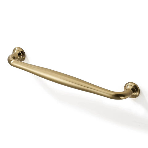 10 Pack Cabinet Handles Set 5 Inch 128mm Screw Spacing Champagne Bronze Solid Zinc Alloy Furniture Pulls with arch design