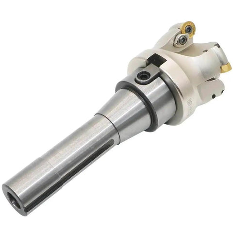 Face Mill Cutter Holder EMRW 6R 63 22 R8 FMB22 Seven Sixteenth Inch RPMT1204 Hard Alloy Blade with 8mm Spanner and T15 Spanner