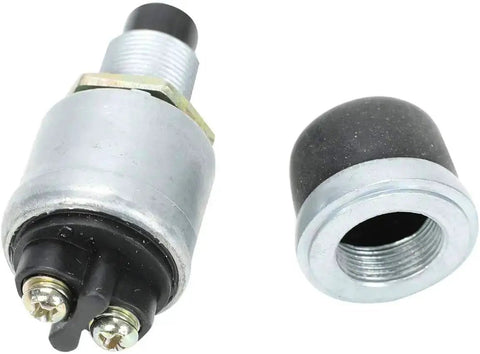 Beefed Up 50A 12V Waterproof Push Button Switch For Car And Boat SPST Momentary Horn Start Starter Diecast Aluminum Body With Copper Contacts