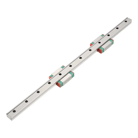Compact Miniature Linear Rail Guide With 300mm Length And 12mm Width High Precision Linear Motion Rail System With Lubrication visible horizontally
