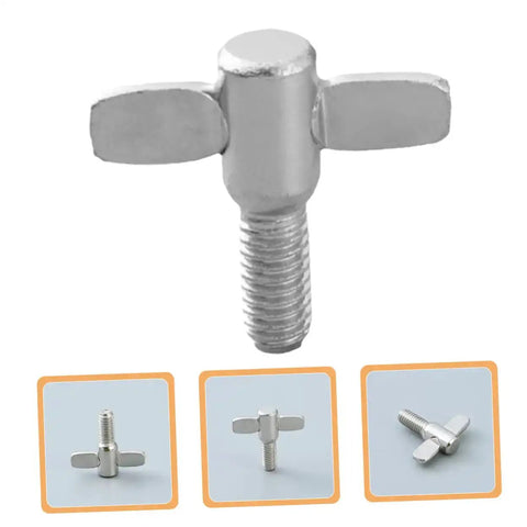 10 Piece Drum Kit Top Screw Fastener Set Durable Aluminum Drum Bolts For Secure Cymbal Attachment And Easy Install