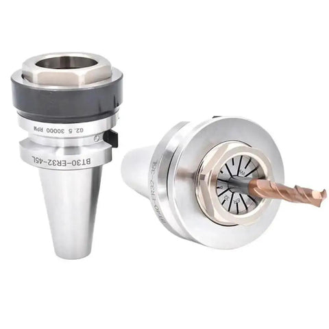 DIN69871 Short Cone Tool Holder For CNC Lathe With Built In Collet Chuck SK40 CAT4 BT40 BT30 ER32 35L High Precision