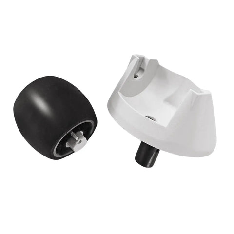 Omni Directional Front Caster Wheel Accessory For Roborock Qrevo Curv Series Qrevo Edge Saros 10R Grey, metal and PVC components