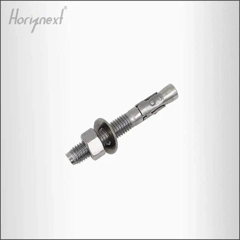 Corrosion-Resistant 304 Stainless Steel Wedge Anchor For Concrete Only 1/2 Inch By 3-3/4 Inch Heavy-Duty Fasteners 4 Pieces Included