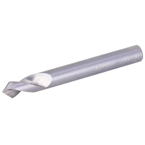 Dual Function Spot Drill And Chamfering Tool With A 90 Degree Cutter Tungsten Steel HRC 55 for precise drilling and chamfering.