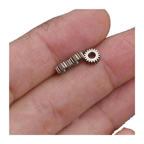 0.3 Module Planetary Gearbox Gear With 5.95 Mm Diameter And 2.55 Mm Inner Hole 18 Teeth Electronic Starter Speed Reducer
