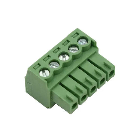 Green 5 Position 3.5mm Pitch PCB Screw Terminal Block Connector Pack Of 20 For Easy Plug And Play Wiring On Din Rail Or Board Mount 300V Rated KF2EDGK Style