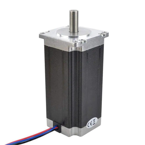 Three Pack E Series Nema 23 Stepper Motors Bipolar 1.8 Degree 3.0Nm 425ozin Holding Torque 4.2A 0.9 Ohm 3.8mH 57x57x113mm 4 Wires