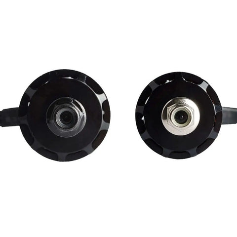 Top view of RS2205 2300KV Brushless Motors 4 Pack For FPV Racing Quadcopters 2CW 2CCW with screws, black design