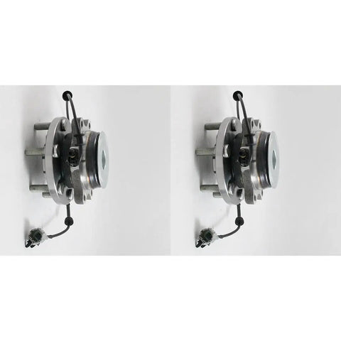 Front Wheel Bearing And Hub Assembly 2 Pcs For Nissan Frontier Xterra Pathfinder 2005 Through 2019 And Suzuki Equator 2009, side view