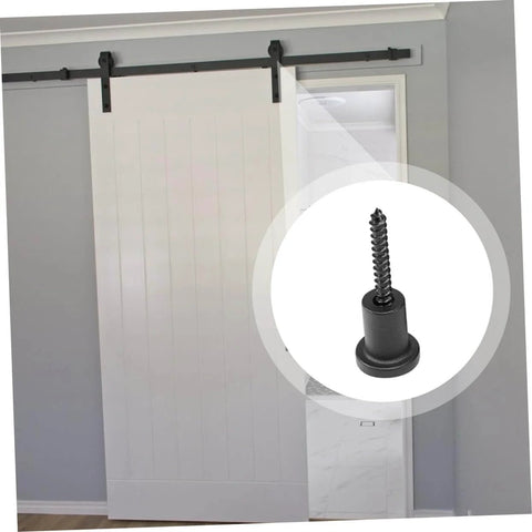 Sliding Barn Door Spacers And Track Connectors Set Stoppers For Enhanced Aesthetics Wall Mount Spacers For Barn Door Hardware Easy Install No Fuss Fit