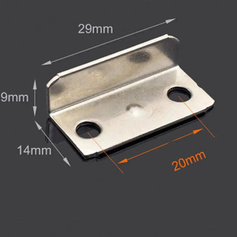 Metal mounting bracket for Heavy Duty Cabinet And Drawer Lock 2 Pack For Desks Mailboxes And Jewelry Boxes Built To Last Workhorse Lock.