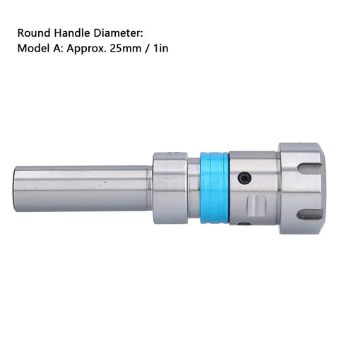 Side view of Floating Tap Tool Holders With ER32 Telescoping Collet Chuck Taper M2 To M30 For CNC Milling Lathe Turning