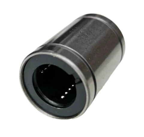 Three Eighths Inch Inner Diameter Ball Linear Bushing Bearing With Resin Retainer, Five Eighths Inch Outer Diameter, Seven Eighths Inch Width