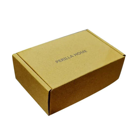 Packaging box for Amber Crystal Knob Set For Cabinets And Drawers By Perilla Home Handmade Vintage Glass Cabinet Hardware