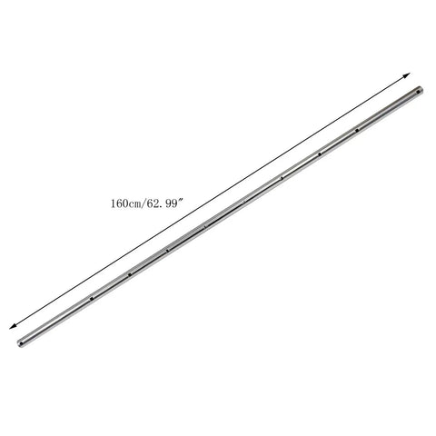 Beefed Up Heavy Duty Boring Bar For Portable Line Boring Machine 1.18 In By 63 In Alloy Steel High Strength Line Bore Bar Banfluxion Replacement Accessories For Hole Drilling Tool And Machining Projects, long steel rod with measurement indicators