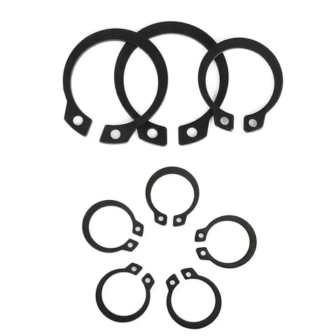 10 Pack External Retaining Rings C Clip Set 30 To 48Mm 65Mn Alloy Steel Circlips for appliances machinery and wet environments