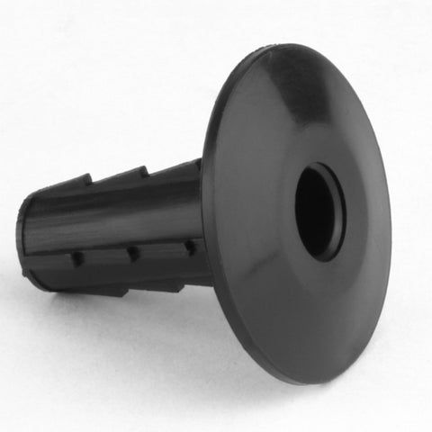 Skywalker single feed-through cable bushing, black plastic, 100-pack