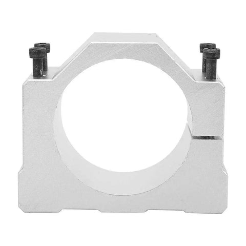 80mm Spindle Mount Bracket For CNC Machines And Spindle Motors Durable 80mm Motor Mount Base With Electroplated Finish CNC Clamp Shaft Holder