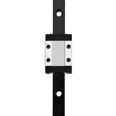 300mm Linear Sliding Rail Guide With MGN9C Carriage Block For 3D Printers And CNC Machines Heavy Duty Stainless Steel And Bearing Steel Build Black Finish