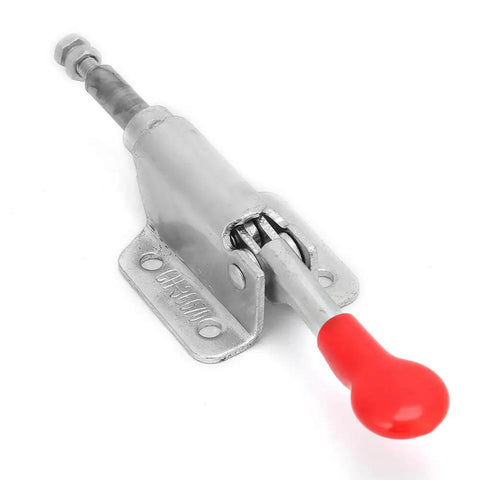 Beefy 60Kg Capacity Industrial Grade Galvanized Iron Push Pull Toggle Clamp Heavy Duty Quick Release Vertical Clamping Tool