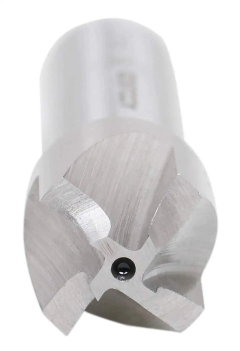 Pro Grade Corner Rounding End Mill For Milling Rounded Corners With One Eighth Inch Radius One Half Inch Shank Five Eighths Inch Cutter Three Inch Overall Length High Speed Steel Right Hand Cut Model 1011 0018 Accusize Industrial Tools close-up