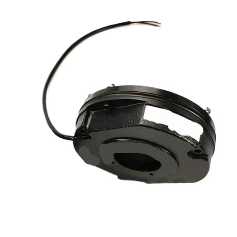 BN12/96V/180V de-energized electromagnetic brake, 32–40 Nm, black round housing with wiring
