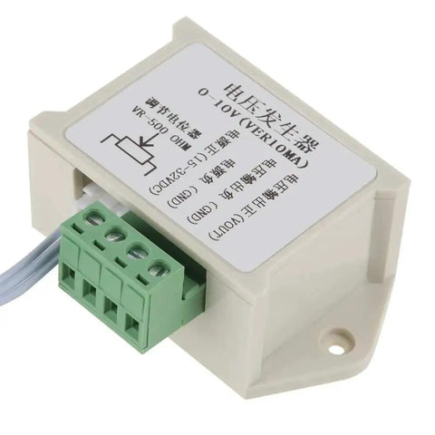 0-10V DC Generator Potentiometer Module For PLC And MCU Interface, Adjustable Analog Voltage Output Up To 10mA, connector view