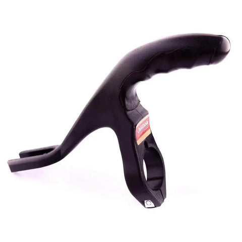 One-Handed Drill And Nibbler Attachment showing ergonomic design and 43mm collar, ideal for effortless long metal and aluminum cuts