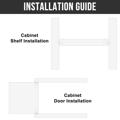 Installation guide for Spring Loaded Cabinet Repair Pins For DIY Home Fixes Replacement Pins For Cabinet Doors And Shelves Shutter Damper Pins