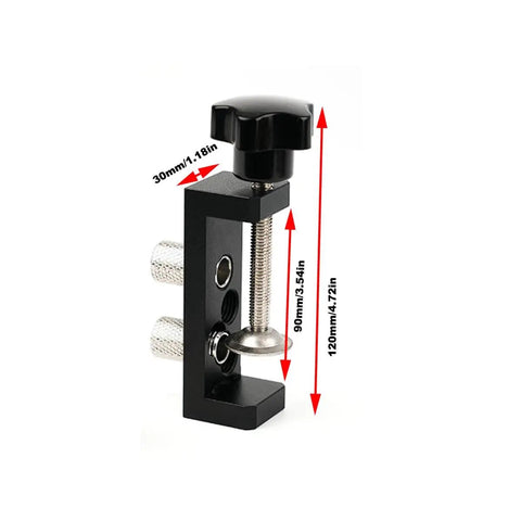 Profile Drill Guide Access Hole Jig For Aluminum Extrusion Pro Grade Quick Clamp Drill Sleeve DIY Drilling Jig