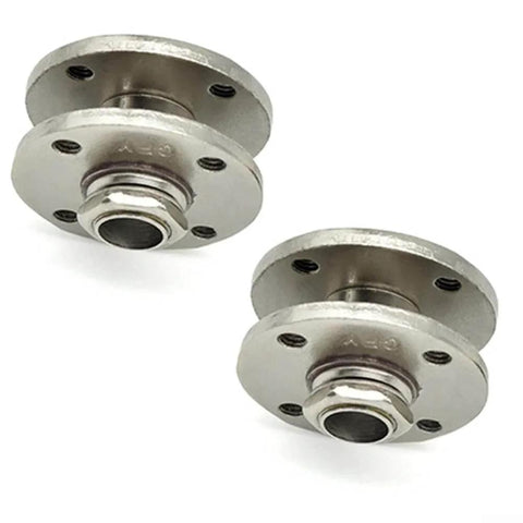 360 Degree Rotating Damping Shaft Disc Type Rotary Damper With Adjustable Angle Stop Mechanism Two Piece Set Heavy Duty Metal Hinge