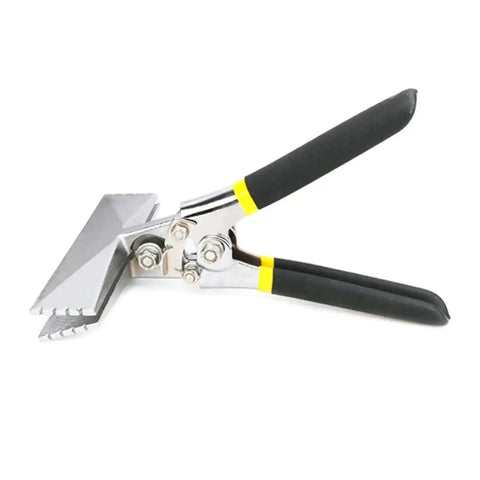 Sheet Metal Bending Pliers Hand Seamer with wide jaw 80mm straight 150mm ergonomic grip heavy duty steel for welding clamps