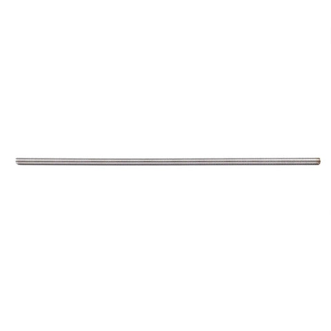 Four Piece 320mm M8 Stainless Steel Threaded Rod Set With Shoulder Nuts Silver Tone For Hardware Molds And Construction 12 6 Inch Long Bar Stock