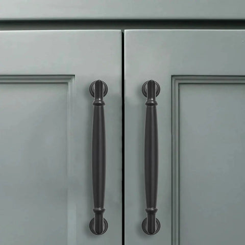 18 Inch Matte Black Appliance Pull Cabinet Hardware Solid Heavy Duty Kitchen Cabinet Pulls for Cupboards and Drawers Durable Handles