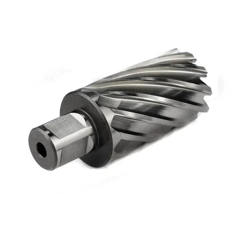 One And Three Eighths Inch Annular Cutter For Magnetic Drill Press With Two Inch Cutting Depth And Weldon Shank With Two Flats And Pilot Pin