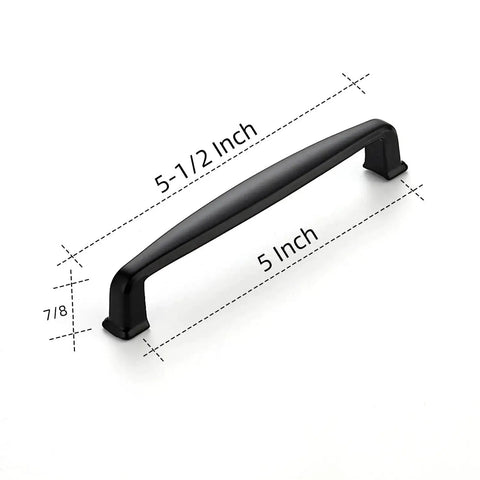 30 Pack 5 Inch Matte Black Cabinet Handles For Kitchen Cupboard And Drawer Pulls Hardware Center To Center 5 Inch Spacing