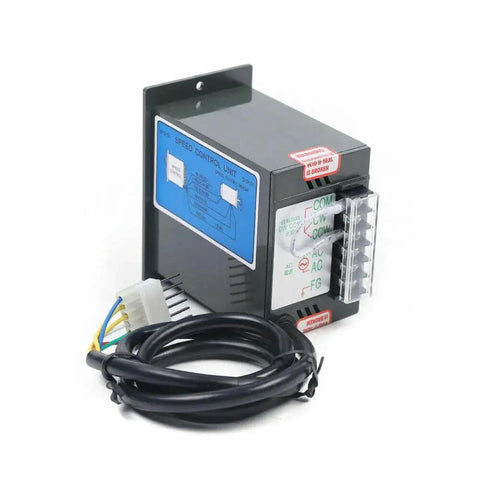 Beefy Torque 110V 6W Electric Single Phase Gear Motor with Variable Speed Controller and wires